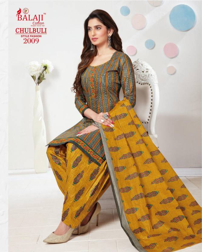 Balaji Chulbuli 2 Pure Cotton Printed Designer casual Dress Material